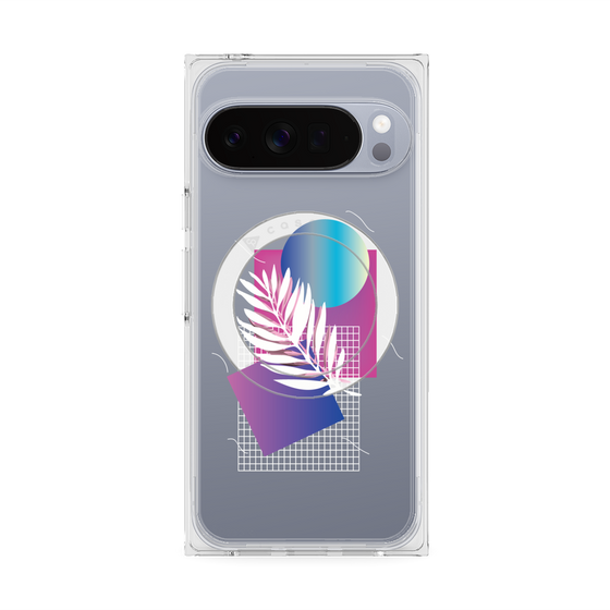 プレミアムスクエアケース with Pixelsnap［ Botanical ］