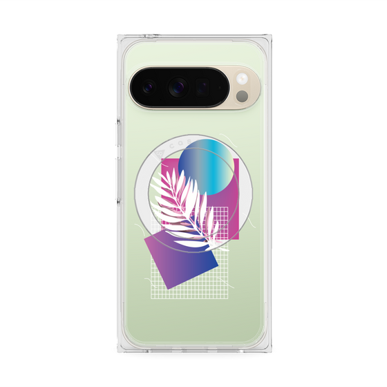 プレミアムスクエアケース with Pixelsnap［ Botanical ］