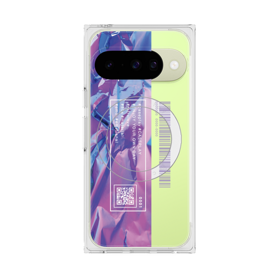 プレミアムスクエアケース with Pixelsnap［ Aluminum ］
