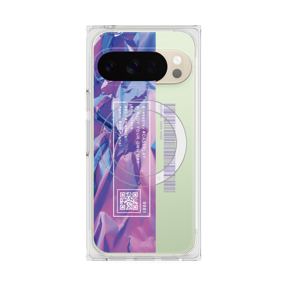プレミアムスクエアケース with Pixelsnap［ Aluminum ］