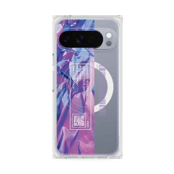 プレミアムスクエアケース with Pixelsnap［ Aluminum ］
