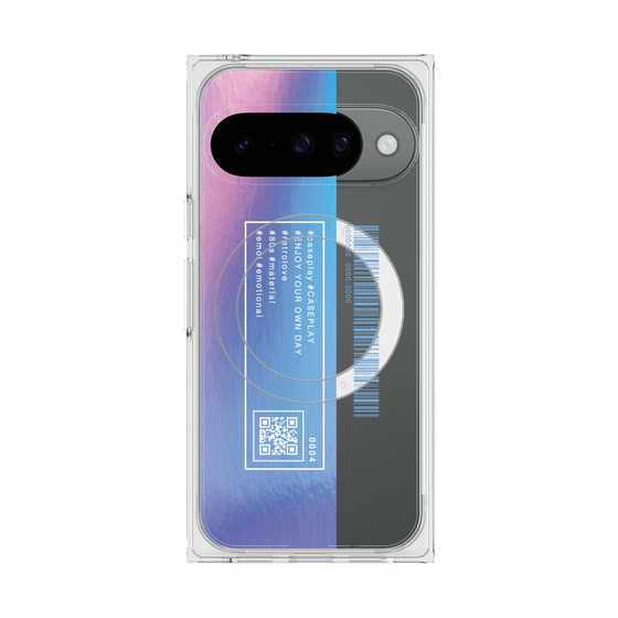 プレミアムスクエアケース with Pixelsnap［ Hologram ］