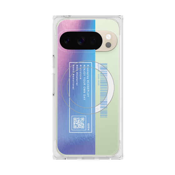 プレミアムスクエアケース with Pixelsnap［ Hologram ］