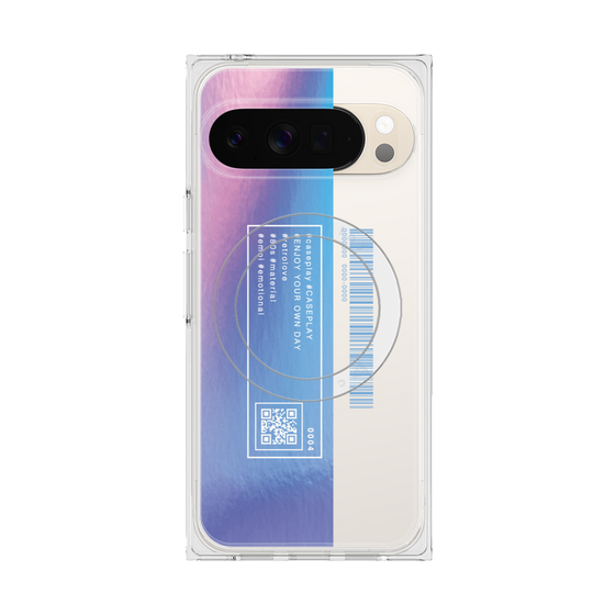 プレミアムスクエアケース with Pixelsnap［ Hologram ］