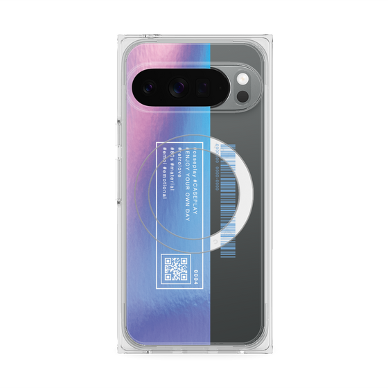 プレミアムスクエアケース with Pixelsnap［ Hologram ］