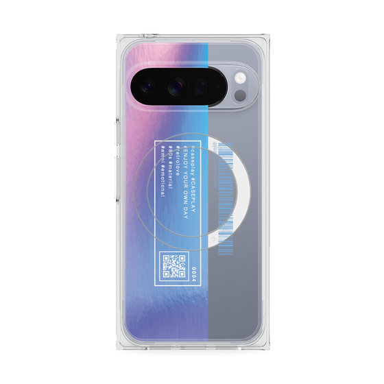 プレミアムスクエアケース with Pixelsnap［ Hologram ］