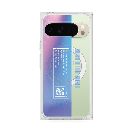 プレミアムスクエアケース with Pixelsnap［ Hologram ］