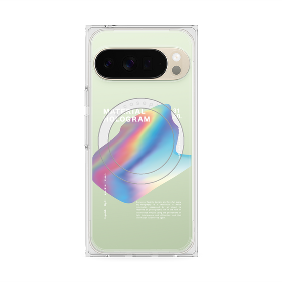 プレミアムスクエアケース with Pixelsnap［ Liquid Blue ］
