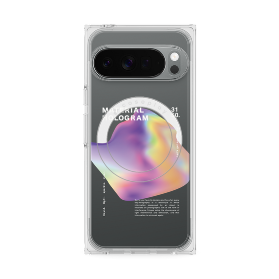 プレミアムスクエアケース with Pixelsnap［ Liquid Purple ］