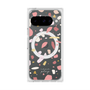 プレミアムスクエアケース with Pixelsnap［ Pink pieces ］