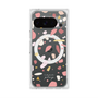 プレミアムスクエアケース with Pixelsnap［ Pink pieces ］