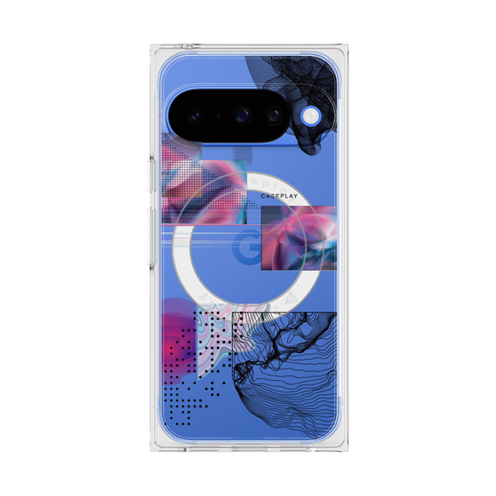 プレミアムスクエアケース with Pixelsnap［ evil ］