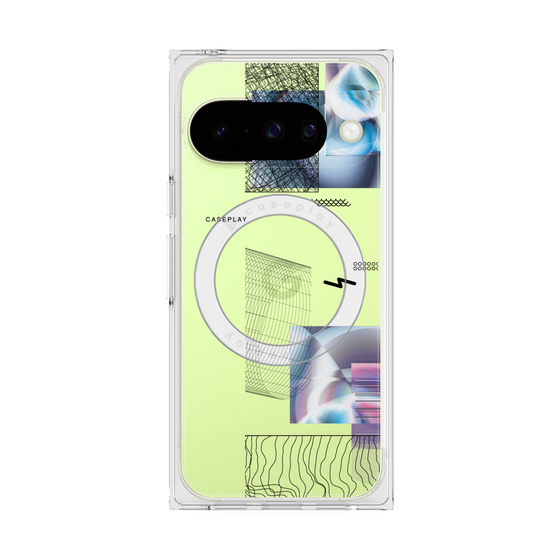 プレミアムスクエアケース with Pixelsnap［ sad ］