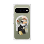プレミアムスクエアケース with Pixelsnap［ Artistic Fall in Beige ］