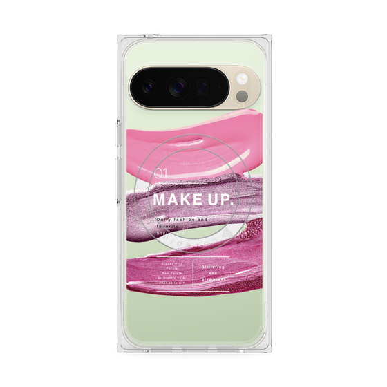 プレミアムスクエアケース with Pixelsnap［ Glossy-B ］