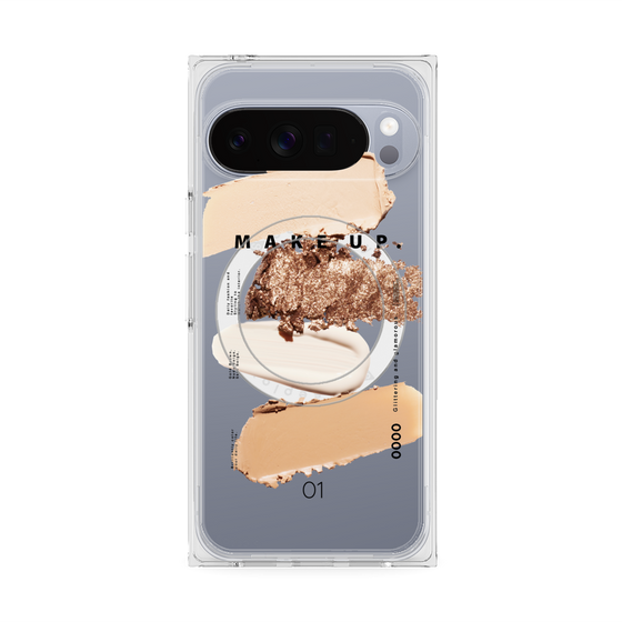プレミアムスクエアケース with Pixelsnap［ Nudy-A ］