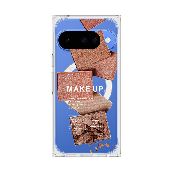 プレミアムスクエアケース with Pixelsnap［ Eye shadow-A ］