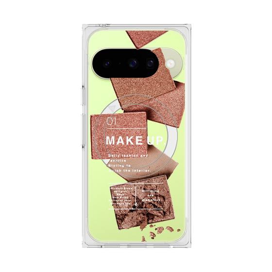 プレミアムスクエアケース with Pixelsnap［ Eye shadow-A ］