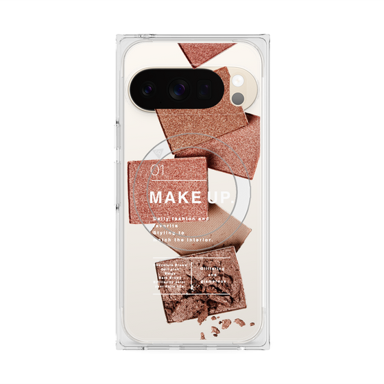 プレミアムスクエアケース with Pixelsnap［ Eye shadow-A ］