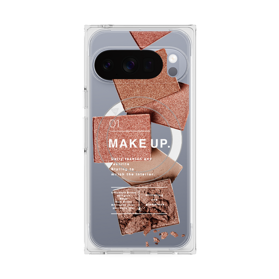 プレミアムスクエアケース with Pixelsnap［ Eye shadow-A ］