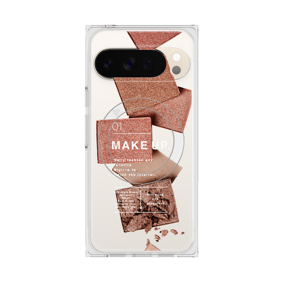 プレミアムスクエアケース with Pixelsnap［ Eye shadow-A ］