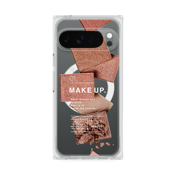 プレミアムスクエアケース with Pixelsnap［ Eye shadow-A ］
