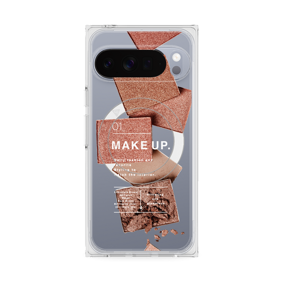 プレミアムスクエアケース with Pixelsnap［ Eye shadow-A ］