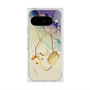プレミアムスクエアケース with Pixelsnap［ Marble Nuance Painting Purple ］