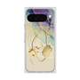プレミアムスクエアケース with Pixelsnap［ Marble Nuance Painting Purple ］
