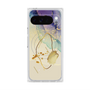 プレミアムスクエアケース with Pixelsnap［ Marble Nuance Painting Purple ］