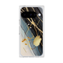 プレミアムスクエアケース with Pixelsnap［ Marble Nuance Painting Black ］