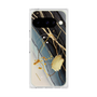 プレミアムスクエアケース with Pixelsnap［ Marble Nuance Painting Black ］