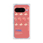 プレミアムスクエアケース with Pixelsnap［ PINK-Peach ］