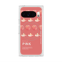 プレミアムスクエアケース with Pixelsnap［ PINK-Peach ］