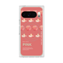 プレミアムスクエアケース with Pixelsnap［ PINK-Peach ］