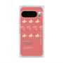 プレミアムスクエアケース with Pixelsnap［ PINK-Peach ］