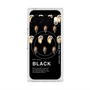 プレミアムスクエアケース with Pixelsnap［ BLACK-Oyster ］