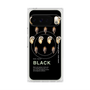 プレミアムスクエアケース with Pixelsnap［ BLACK-Oyster ］