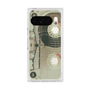 プレミアムスクエアケース with Pixelsnap［ RETORO CASSETTE TAPE - Skeleton Red ］