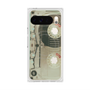 プレミアムスクエアケース with Pixelsnap［ RETORO CASSETTE TAPE - Skeleton Red ］