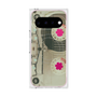 プレミアムスクエアケース with Pixelsnap［ RETORO CASSETTE TAPE - Skeleton Red ］