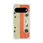 プレミアムスクエアケース with Pixelsnap［ RETORO CASSETTE TAPE - Opacity White ］