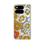 プレミアムスクエアケース with Pixelsnap［ y2k(Year2000) - Flower - Yellow Gray ］