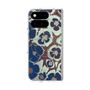 プレミアムスクエアケース with Pixelsnap［ y2k(Year2000) - Flower - Brown Navy ］