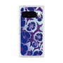 プレミアムスクエアケース with Pixelsnap［ y2k(Year2000) - Flower - Rich Purple ］