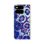 プレミアムスクエアケース with Pixelsnap［ y2k(Year2000) - Flower - Rich Purple ］