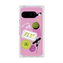 プレミアムスクエアケース with Pixelsnap［ Playful sticker - Dusty Pink ］