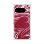 プレミアムスクエアケース with Pixelsnap［ y2k(Year2000) - Heart - Vivid Pink ］