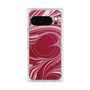 プレミアムスクエアケース with Pixelsnap［ y2k(Year2000) - Heart - Vivid Pink ］