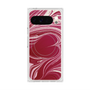 プレミアムスクエアケース with Pixelsnap［ y2k(Year2000) - Heart - Vivid Pink ］